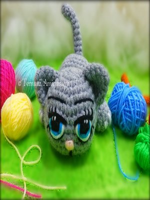 cover image of crochet pattern Kally, the sweet kitty